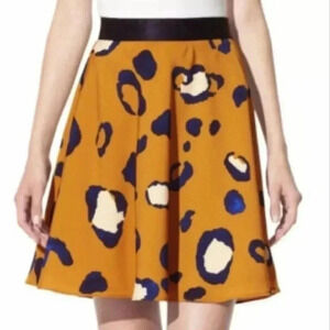 3.1 Phillip Lim  Target 20th Anniversary Leopard A-line Mini Skirt Size 2